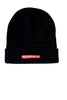 Red Logo Fear No Man Beanie