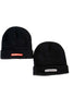 Black Logo Fear No Man Beanie